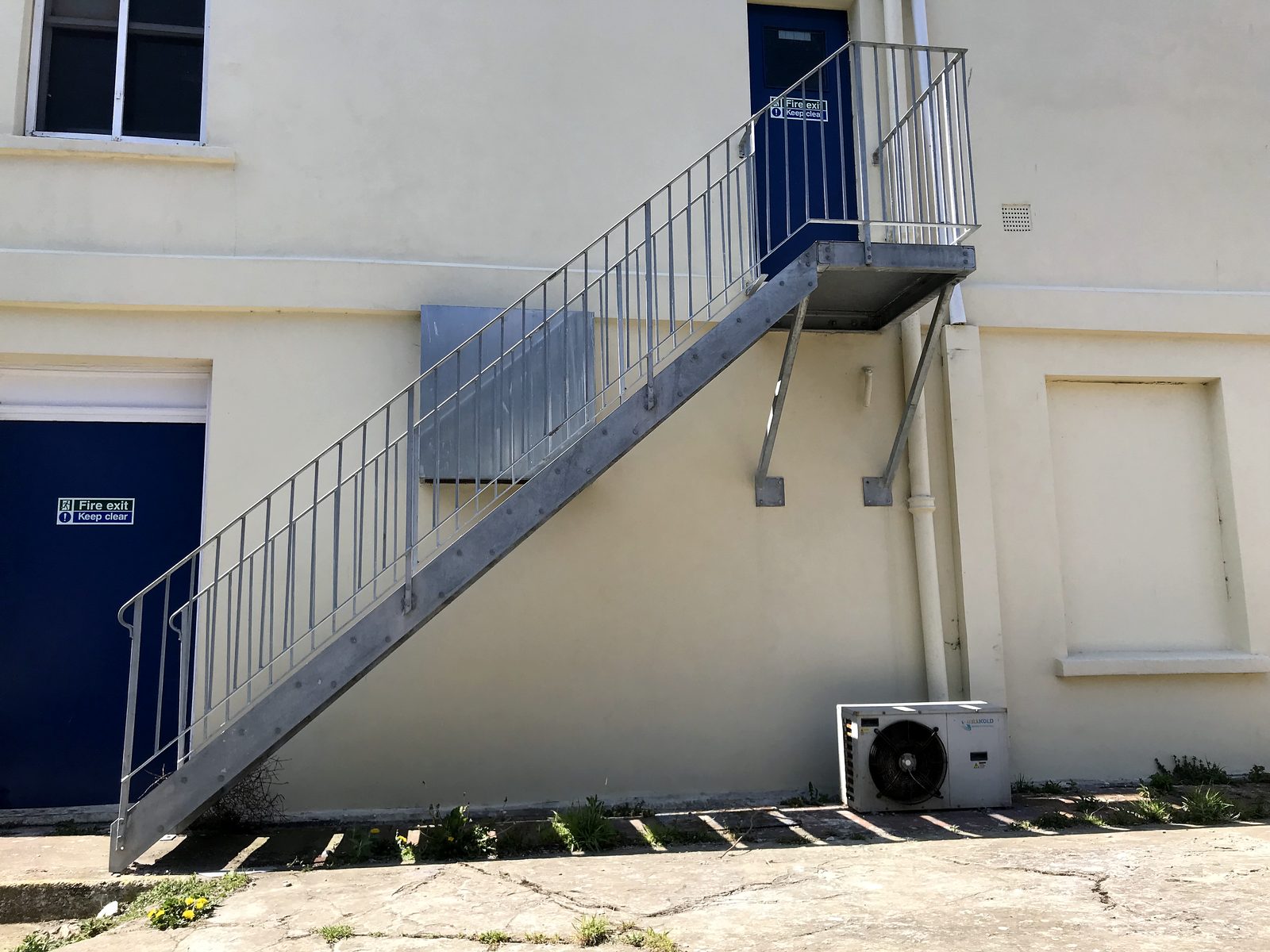 Steel staircases