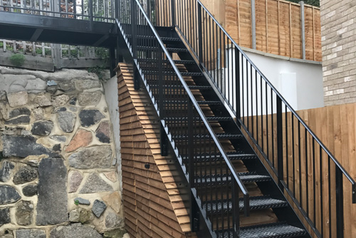 External Steel Staircases