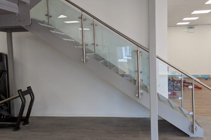 Glass Staircases & Stainless Steel