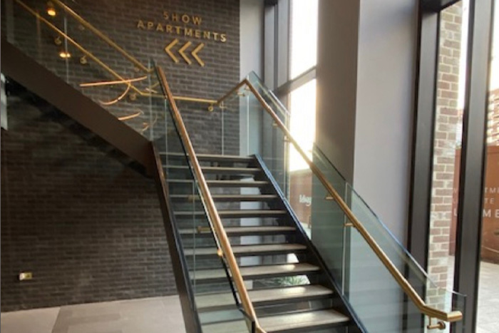 Glass Staircases & Stainless Steel