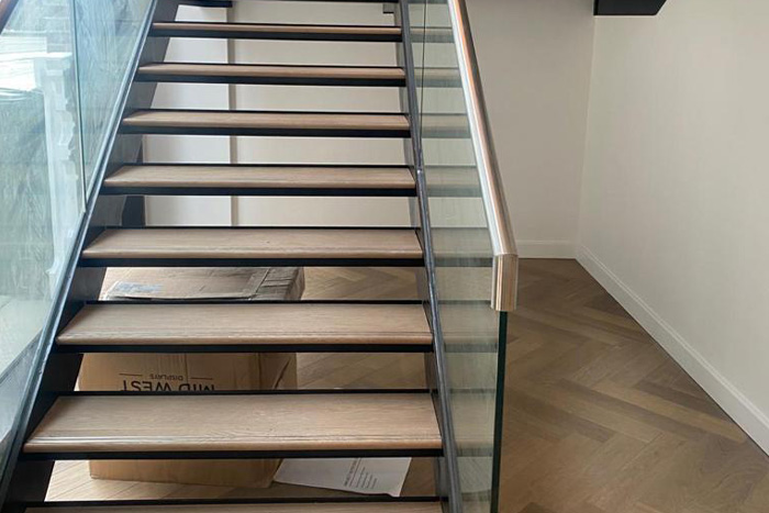 Glass Staircases & Stainless Stee