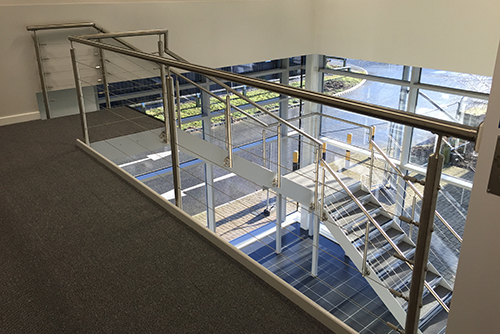 Commercial Steel Staircase